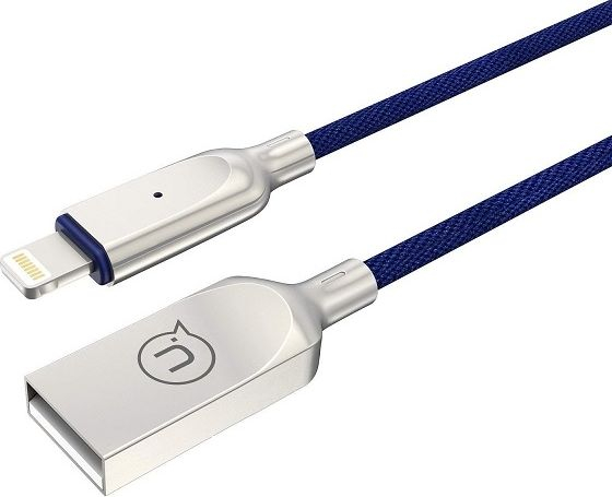Fotoja e Kabllo Usams U-Sun USB-A - USB Lightning, 1.9 m, e kaltër