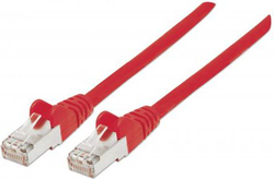 Fotoja e Kabllo rrjeti Intellinet Network Solutions, Patchcord, S/FTP, CAT7, 3m, e kuqe