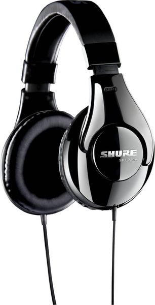 Fotoja e Kufje Shure SRH240A-BK-EFS, të zeza