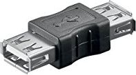 Fotoja e Adapter USB Goobay USB në USB 50293, i zi
