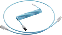 Fotoja e Kabllo spirale CableMod Pro, USB-C/USB-A, 1,5m, Blueberry Cheesecake