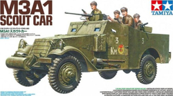 Fotoja e Makinë skauti Tamiya Plastike Model M3A1