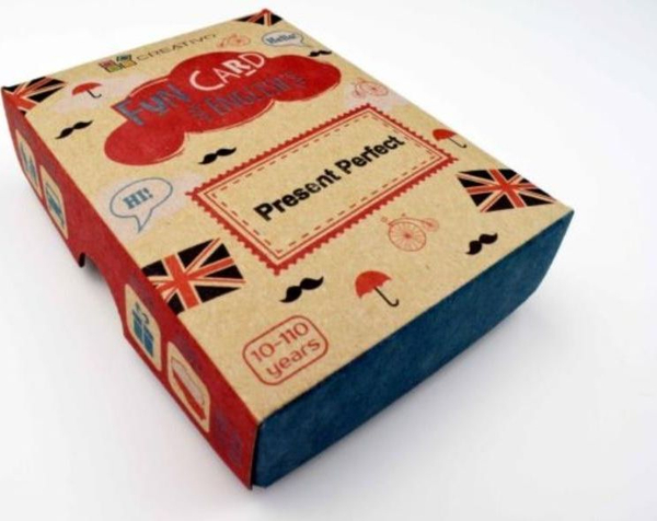Fotoja e Lodër edukative Creativo Fun Card English, Present Perfect