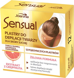 Fotoja e Depilues për fytyrë Joanna Sensual, 12 copë.