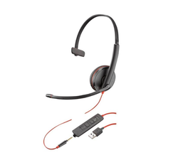 Fotoja e Kufje Plantronics Blackwire C3215, 20Hz-20kHz, të zeza