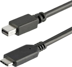 Fotoja e Kabllo USB-C StarTech mini DisplayPort, 1 m, e zezë