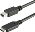 Fotoja e Kabllo USB-C StarTech mini DisplayPort, 1 m, e zezë, Picture 1