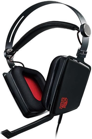 Fotoja e Kufje Thermaltake Verto (HT-VTO-ANECBK-12), tëzeza/të kuqe