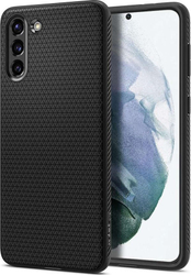 Fotoja e Kornizë mbrojtëse Spigen Liquid për Air Galaxy S21, mat, e zezë