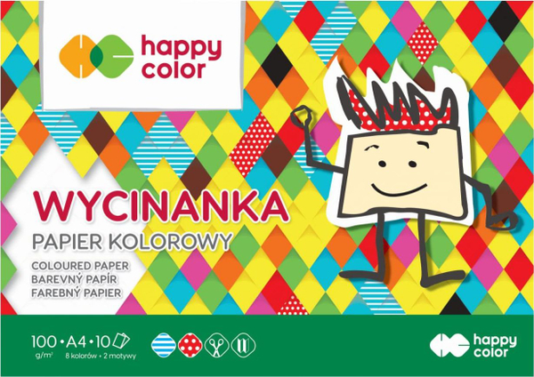Fotoja e Bllok ngjyrosjesh HAPPY COLOR, 10 fletë A4