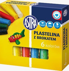 Fotoja e Plastelinë Astra, 6 ngjyra