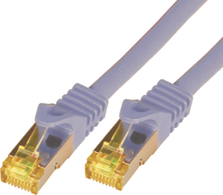 Fotoja e Kabllo rrjeti Mcab, Cat7, S-FTP, PIMF, LSZH, 3m, e hirtë