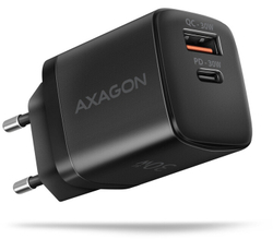Fotoja e Karikues AXAGON ACU-PQ30, USB-A, USB-C, PD, QC4+, 30W, i zi