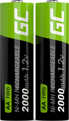 Fotoja e Set i baterive Green Cell AA / R6, 2000mAh, 2 copë