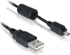Fotoja e Kabllo DeLock Mini USB 2.0 8-Pin, 1.8m, e zezë, Picture 1