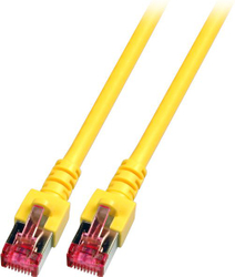 Fotoja e Kabllo rrjeti EFB Patchcord, Cat.6, S/FTP, PIMF, 1.5m, e verdhë