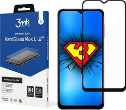 Fotoja e Mbrojtëse për ekran 3MK HG Max Lite për Samsung Galaxy A02s, e zezë