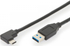 Fotoja e Kabllo Digitus USB-A - USB-C, 1m, e zezë, Picture 1