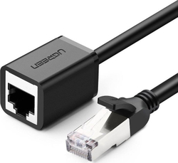 Fotoja e Kabllo zgjatuese Ugreen RJ45, Cat. 6, 0.5m, e zezë