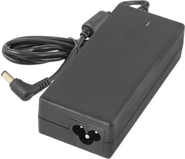 Fotoja e Karikues për laptop Qoltec 90W, 4.9A, 19V, i zi