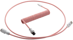 Fotoja e Kabllo spirale CableMod Pro, USB-C/USB-A, 1,5m, e portokalltë
