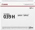 Fotoja e Toner për printer Canon CRG-039H, i zi, Picture 1