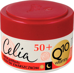 Fotoja e Krem anti-rrudhë për fytyrë Celia 50+, 50 ml