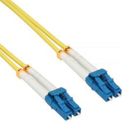 Fotoja e Kabllo optike InLine Fiber patch LC/LC (88656C), 9/125µm, OS2, 20m, e verdhë
