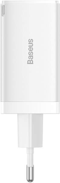 Fotoja e Karikues Baseus GaN5 Pro, 2x USB-C, USB-A, 65W, i bardhë