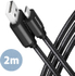 Fotoja e Kabllo AXAGON USB-A - micro USB2.0 HQ, 2.4A, 2m, e zezë, Picture 1
