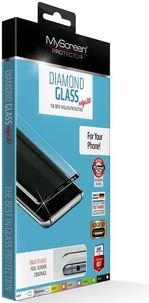 Fotoja e Xham mbrojtës për iPhone XR MyScreen Protector Diamond Edge 3D, transparent, 1 copë