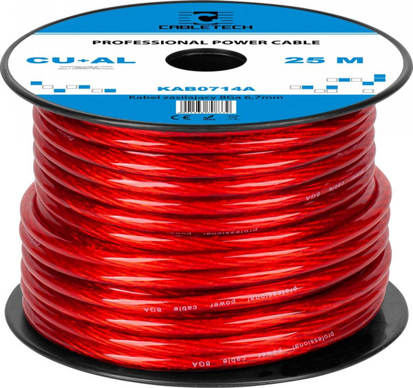 Fotoja e Kabllo makine për sistem të zërit Cabletech 8Ga OD6.7mm