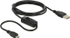 Fotoja e Kabllo Delock USB-A në microUSB, 1.5 m, e zezë, Picture 1