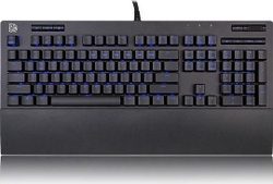 Fotoja e Tastierë Thermaltake TT eSports Neptune PRO KB-NPP-TBBLUS-01, Blue Switch, e zezë