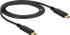 Fotoja e Kabllo Delock USB-C në USB-C, 1m, e zezë, Picture 1