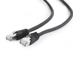 Fotoja e Kabllo rrjeti Gembird RJ-45/RJ-45, cat.6A, S/FTP, 3m, e zezë