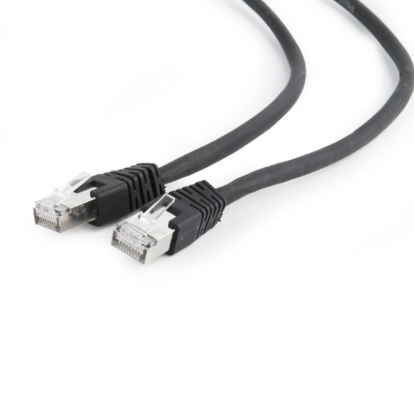 Fotoja e Kabllo rrjeti Gembird RJ-45/RJ-45, cat.6A, S/FTP, 3m, e zezë