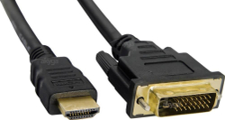 Fotoja e Kabllo Akyga HDMI - DVI-D, 3m, e zezë