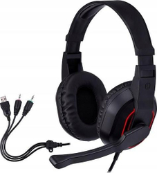Fotoja e Kufje Tracer Gamezone Radian RGB Flow, të zeza