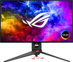 Fotoja e Monitor ASUS ROG PG27AQDM - OLED 26.5", i zi