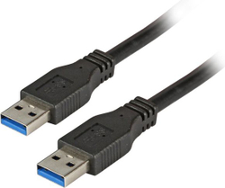 Fotoja e Kabllo EFB USB-A - USB-A, 1m, e zezë