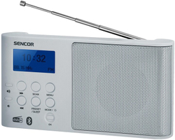 Fotoja e Radio Sencor SRD 7100 W, e bardhë