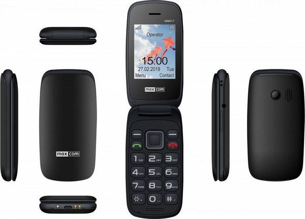 Fotoja e Celular Maxcom MM817, Dual SIM, i zi