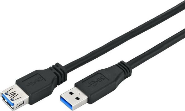 Fotoja e Kabllo USB-A në USB-A OEM 93998, USB 3.0, 1,8 m, e zezë
