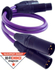 Fotoja e Kabllo Melodika XLR x2 - XLR x2, 6m, vjollcë, Picture 1