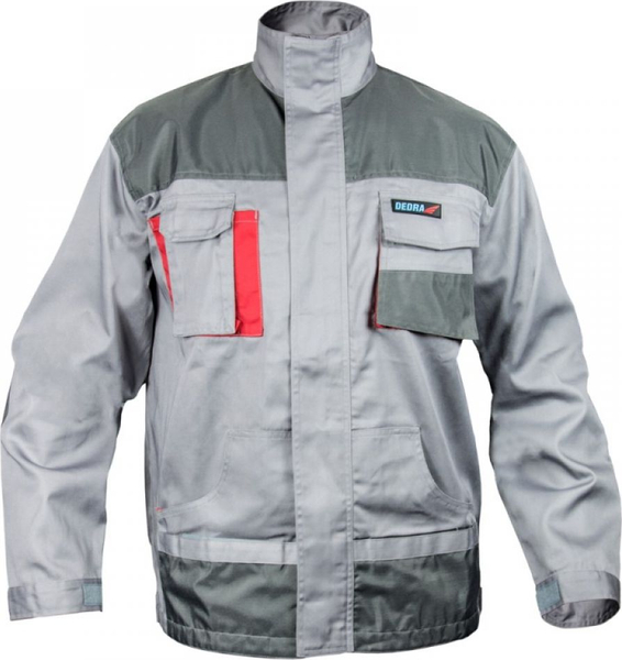 Fotoja e Xhaketë pune Dedra Protective Comfort Line, XL / 56, e hirtë