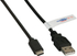Fotoja e Kabllo USB EFB USB-A - USB-C, 0.5m, e zezë, Picture 2