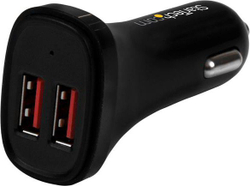 Fotoja e Karikues StarTech, 2x USB-A, 4.8 A, i zi