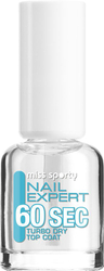 Fotoja e Kondicioner për thonj Miss Sporty Nail Expert Turbo Dry Top Coat, 8 ml