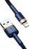 Fotoja e Kabllo Baseus USB-A - Lightning, 1m, e kaltër, Picture 1